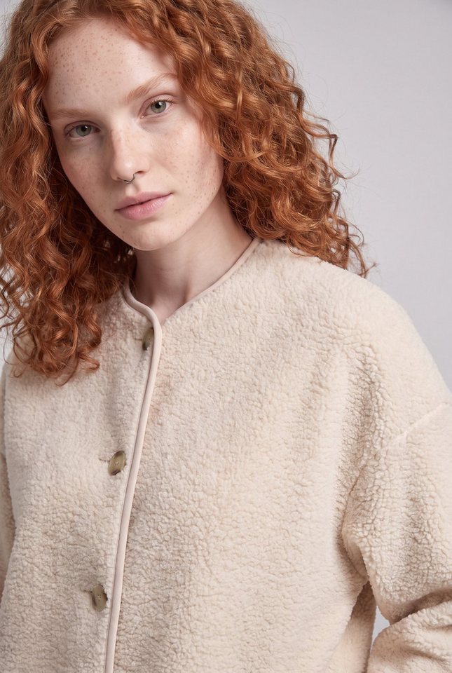 ONLY Plüschjacke ONLRUNA TEDDY JACKET OTW Polyester – Bild 5 von 5
