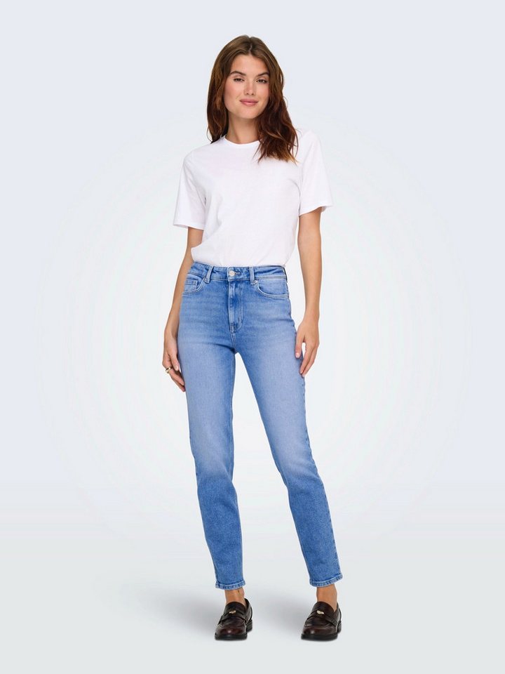 ONLY Regular-fit-Jeans (1-tlg) Plain/ohne Details – Bild 3 von 5