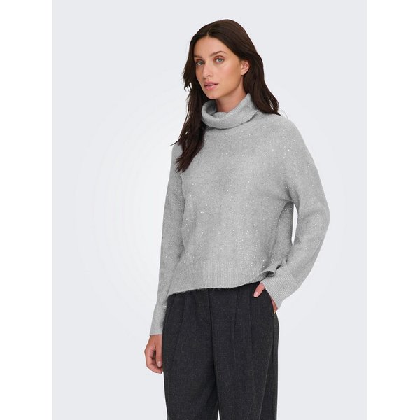 ONLY Rollkragenpullover ONLARIZONA LS SEQUINS ROLLNECK PULL KNT