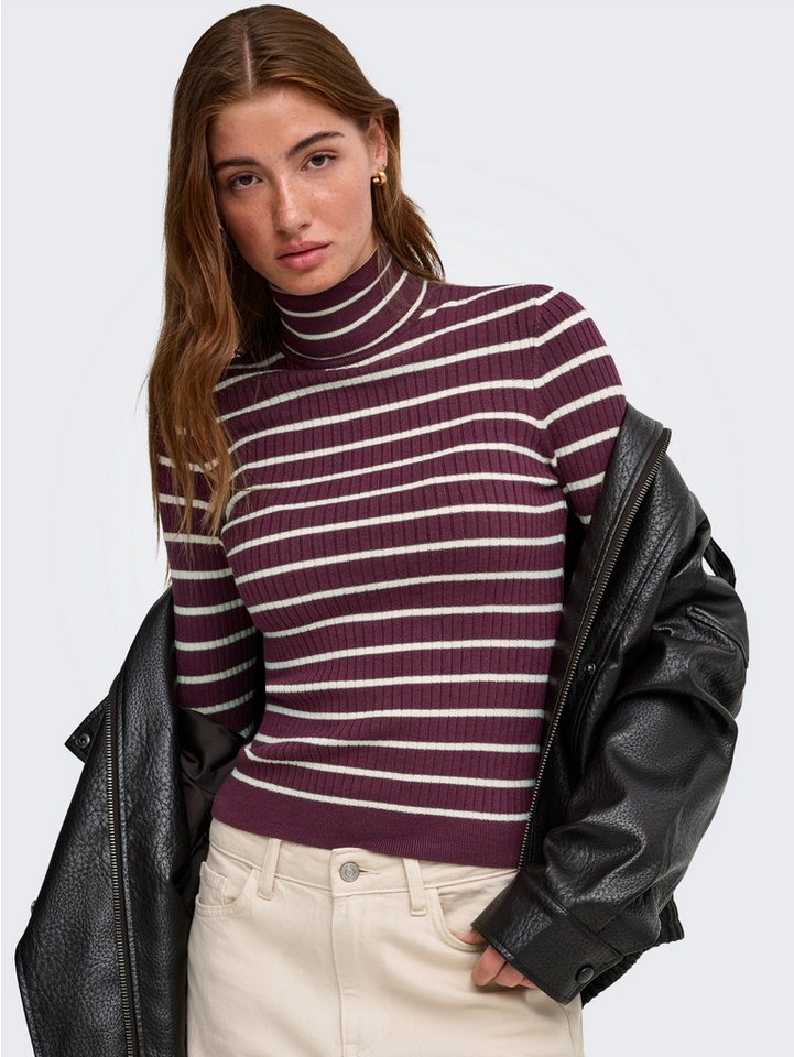 ONLY Rollkragenpullover ONLKAROL L/S ROLLNECK PULLOVER KNT NOOS Viskosemischung – Bild 2 von 5