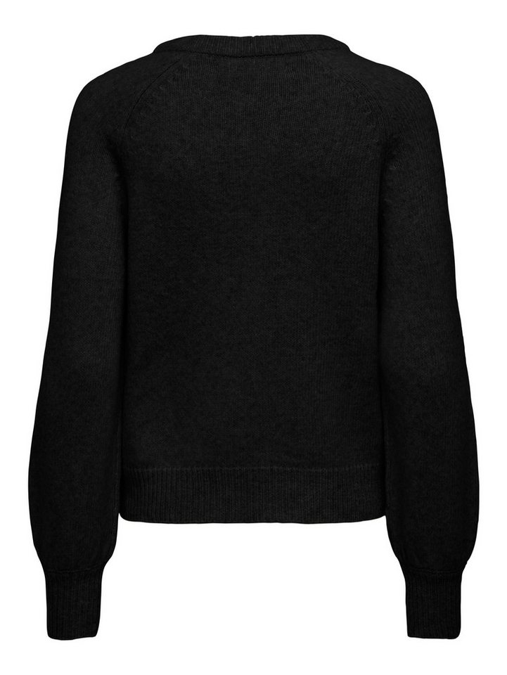 ONLY Rundhalspullover ONLEMMA LS BUTTON ONECK EX KNT Kunstfaser, regular fit – Bild 5 von 5