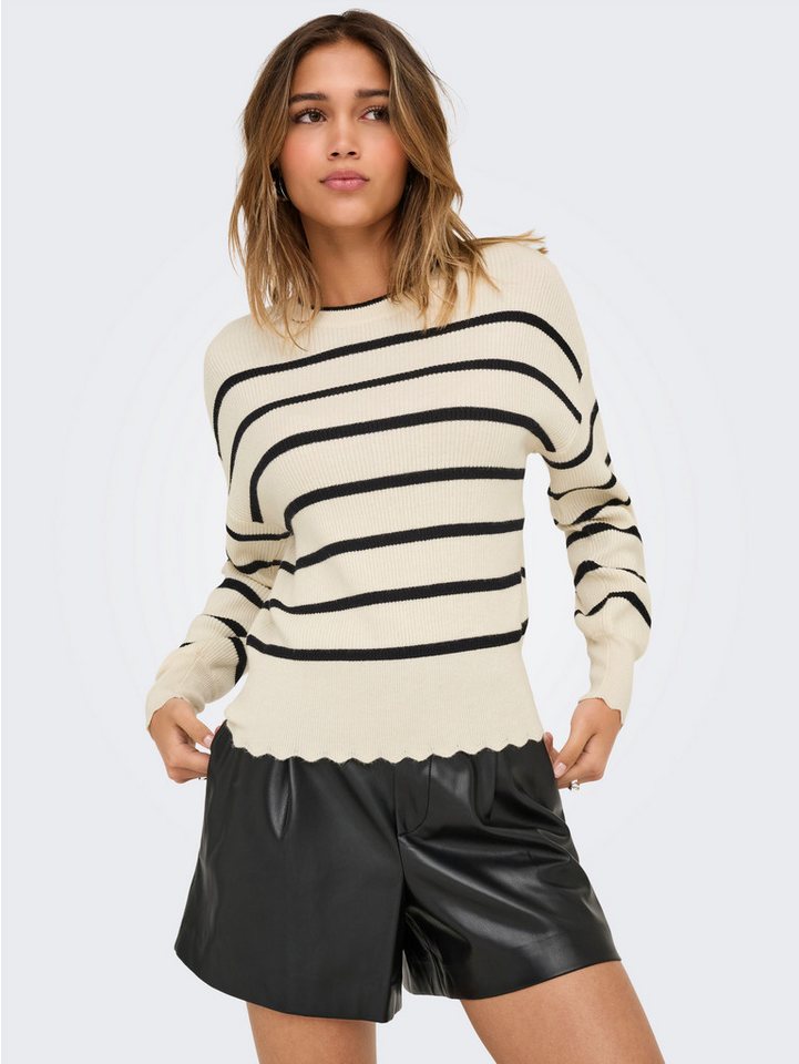 ONLY Rundhalspullover ONLIBI LS O-NECK NOOS KNT – Bild 3 von 5