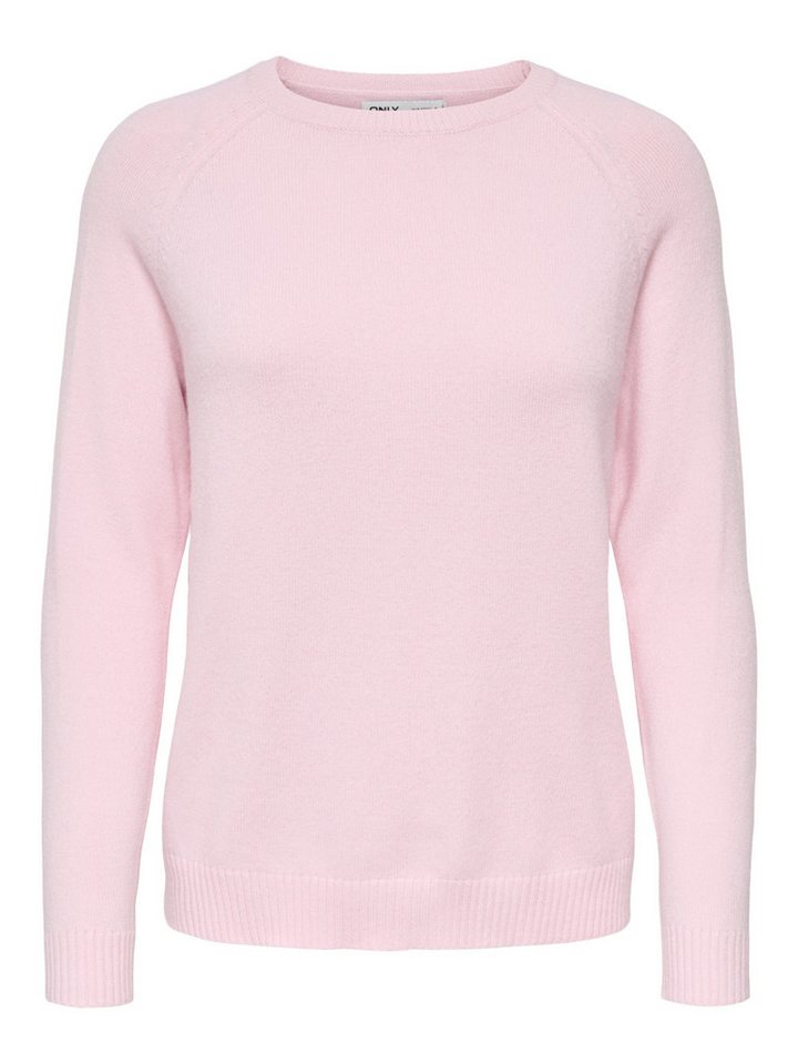 ONLY Rundhalspullover ONLLESLY KINGS in melierter Optik – Bild 5 von 5