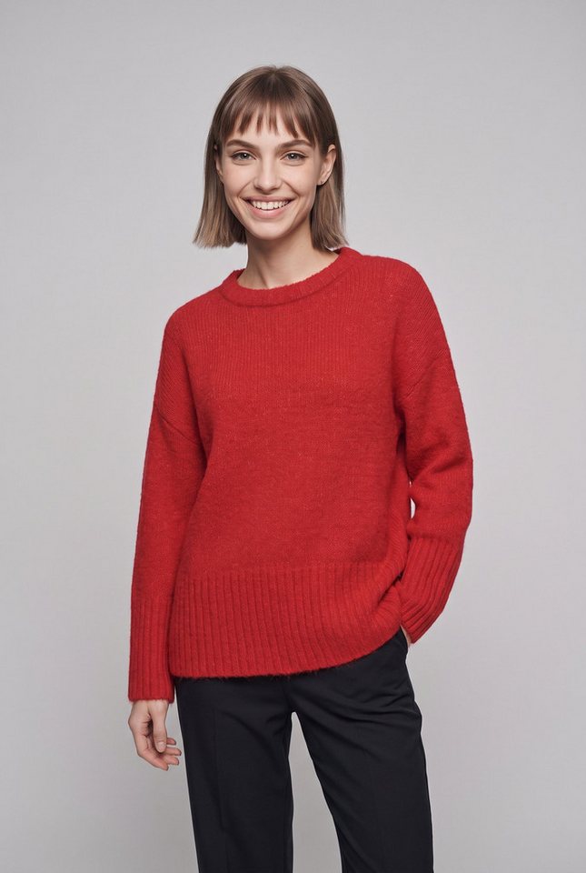 ONLY Rundhalspullover ONLMAGGIE LIFE LS LOOSE ONEK CC KNT – Bild 4 von 5
