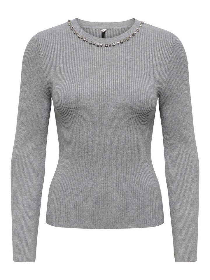 ONLY Rundhalspullover ONLNATASCHA LS BLING O-NECK CC KNT – Bild 5 von 5