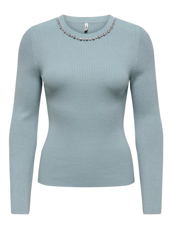 ONLY Rundhalspullover ONLNATASCHA LS BLING O-NECK CC KNT – Bild 5 von 5