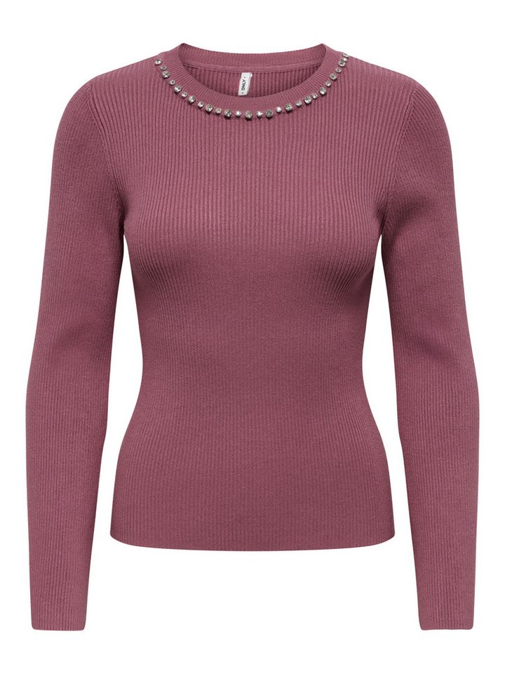 ONLY Rundhalspullover ONLNATASCHA LS BLING O-NECK CC KNT – Bild 5 von 5
