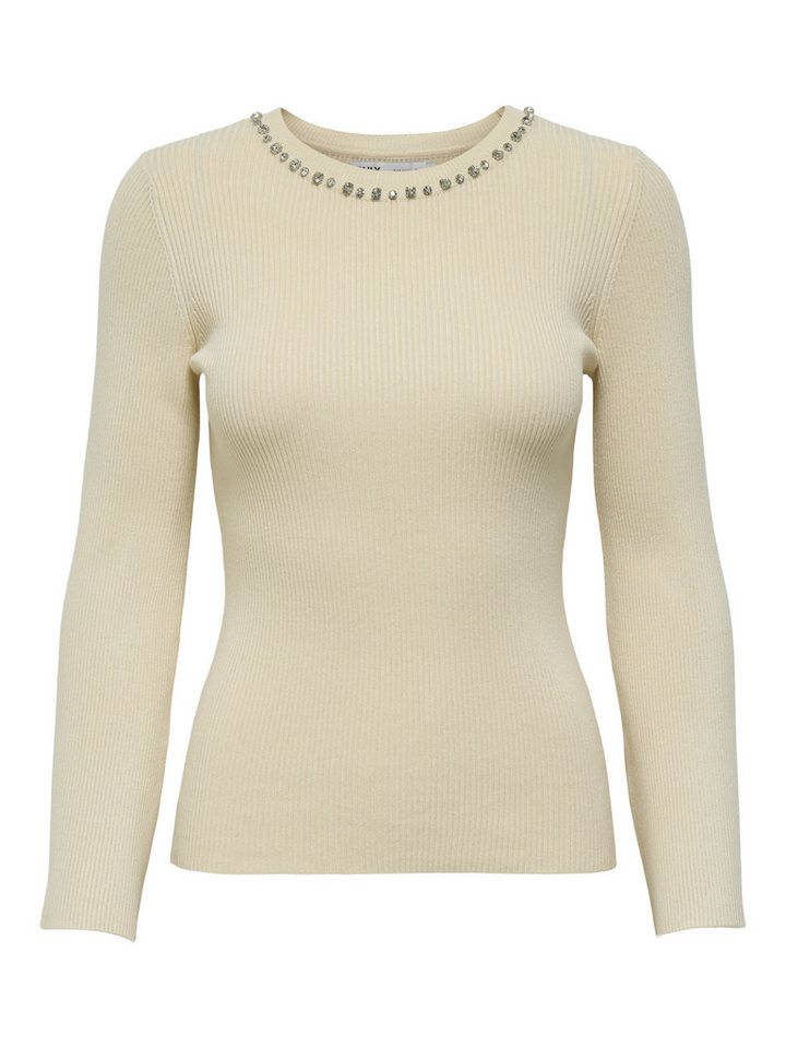 ONLY Rundhalspullover ONLNATASCHA LS BLING O-NECK CC KNT – Bild 5 von 5
