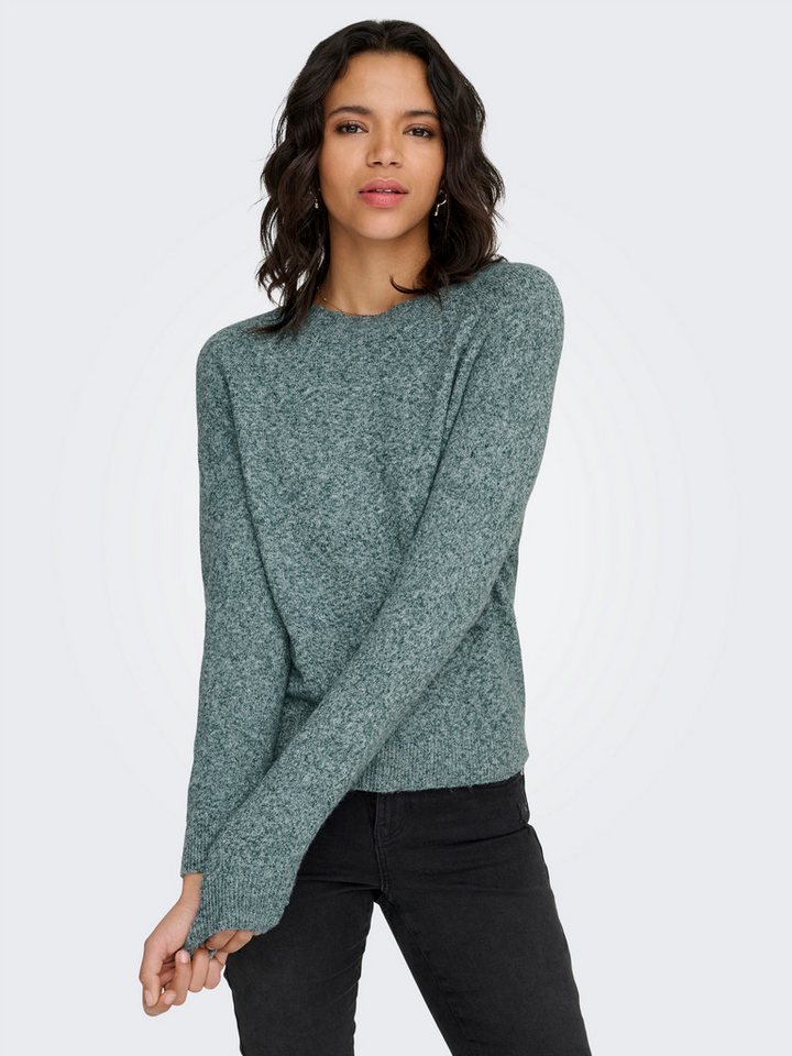 ONLY Rundhalspullover ONLRICA LIFE L/S PULLOVER KNT NOOS Materialmix, regular fit – Bild 2 von 5