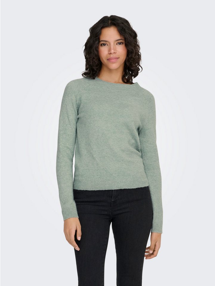 ONLY Rundhalspullover ONLRICA LIFE L/S PULLOVER KNT NOOS Materialmix, regular fit – Bild 2 von 5