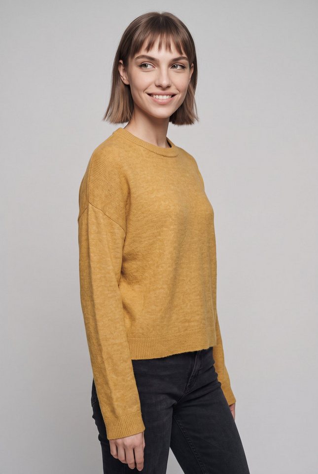 ONLY Rundhalspullover ONLSIMONI L/S O-NECK PULLOVER KNT NOOS Materialmix, regular fit – Bild 2 von 5