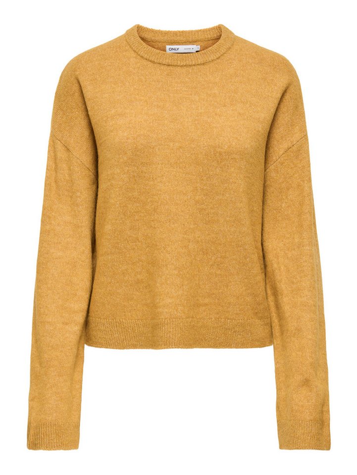 ONLY Rundhalspullover ONLSIMONI L/S O-NECK PULLOVER KNT NOOS Materialmix, regular fit – Bild 5 von 5
