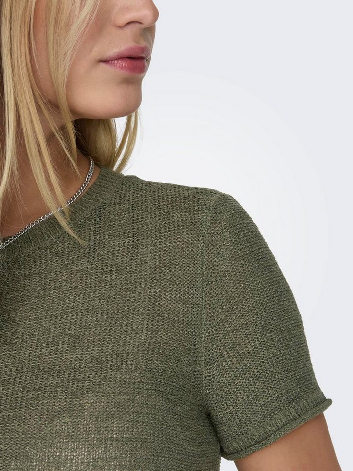 ONLY Rundhalspullover ONLSunny (1-tlg) Plain/ohne Details – Bild 5 von 5