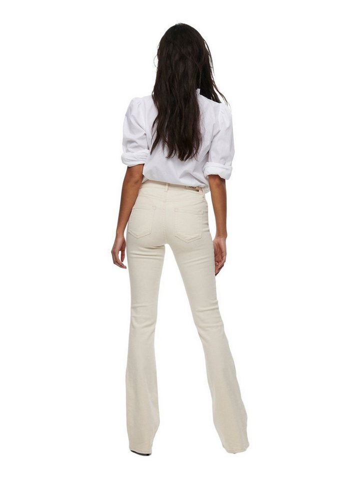 ONLY Schlagjeans ONLBLUSH MID FLARED DNM mit Stretch – Bild 3 von 5