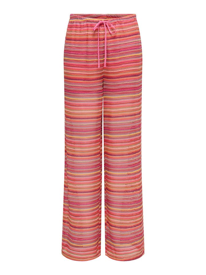 ONLY Schlupfhose ONLSANDY WIDE TIE STRING PANTS JRS Materialmix, regular fit – Bild 5 von 5