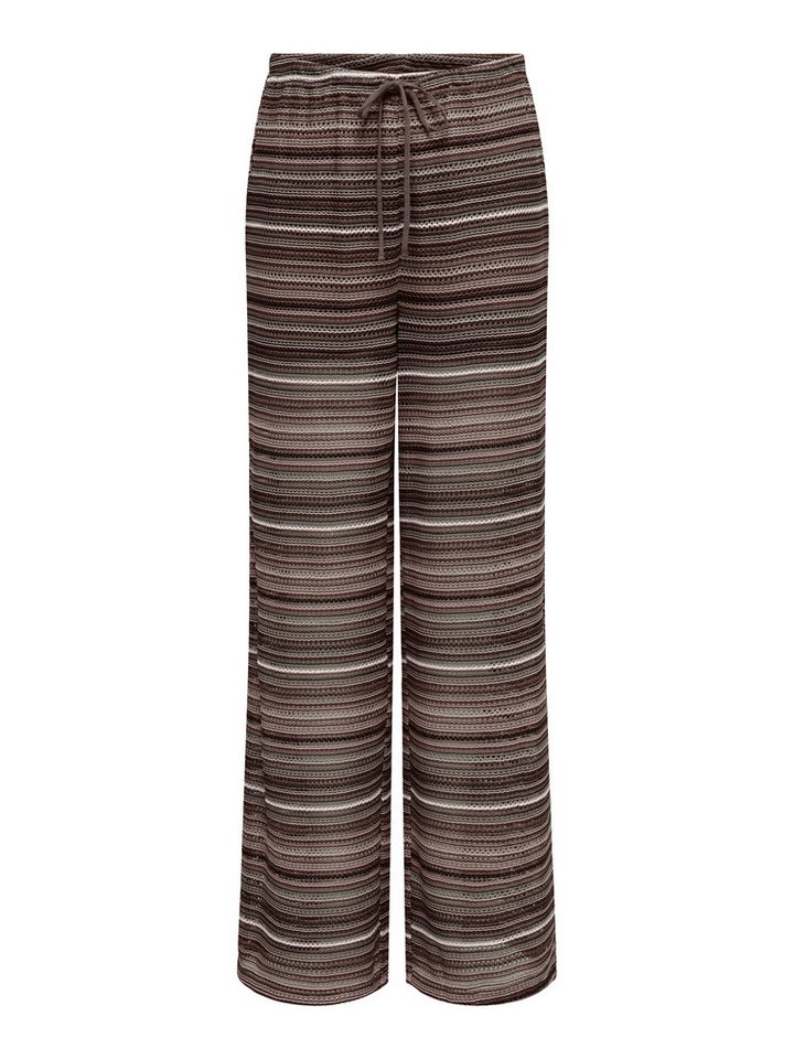 ONLY Schlupfhose ONLSANDY WIDE TIE STRING PANTS JRS Materialmix, regular fit – Bild 4 von 5