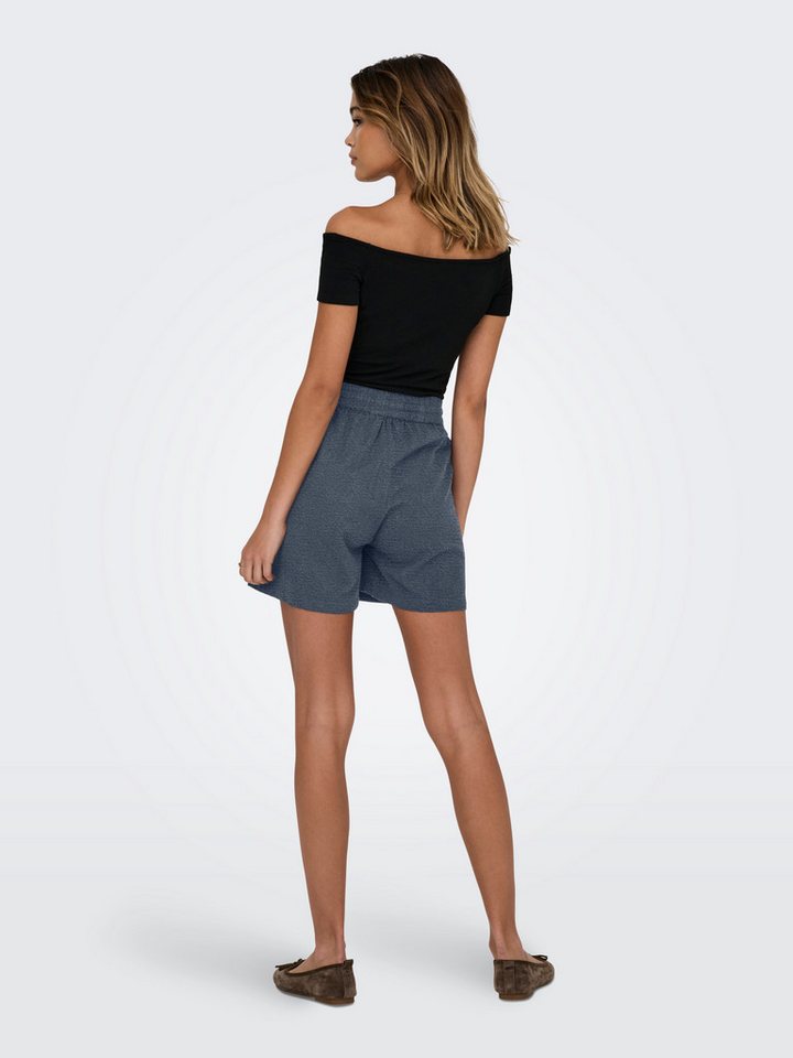 ONLY Shorts ONLTIZANA STRING COTTON SHORTS WVN Baumwolle, loose fit – Bild 4 von 4