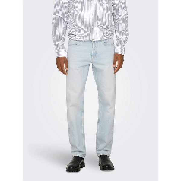 ONLY & SONS Regular-fit-Jeans ONSEDGE STRAIGHT BROMO 0017 DOT DNM NOOS