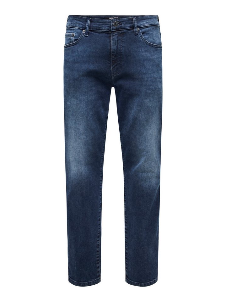 ONLY & SONS Regular-fit-Jeans ONSWEFT REG 7900 EY BOX JEANS NOOS Baumwollmischung, regular fit – Bild 3 von 5