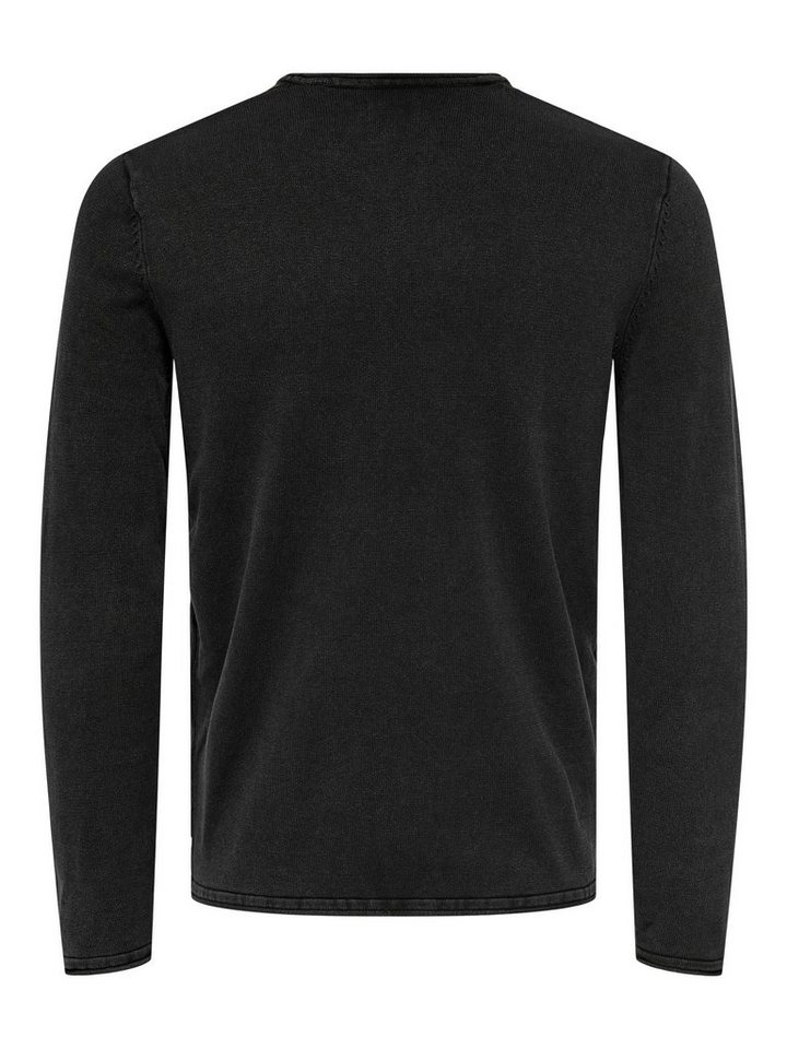 ONLY & SONS Rundhalspullover OS WASH CREW KNIT CS – Bild 2 von 5
