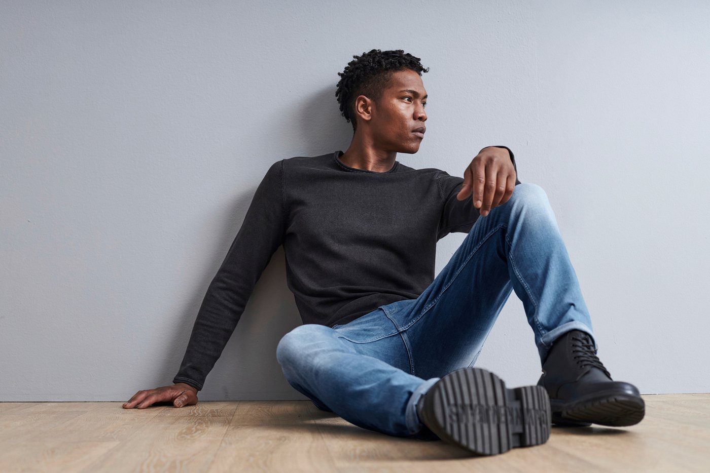 ONLY & SONS Rundhalspullover OS WASH CREW KNIT CS – Bild 4 von 5