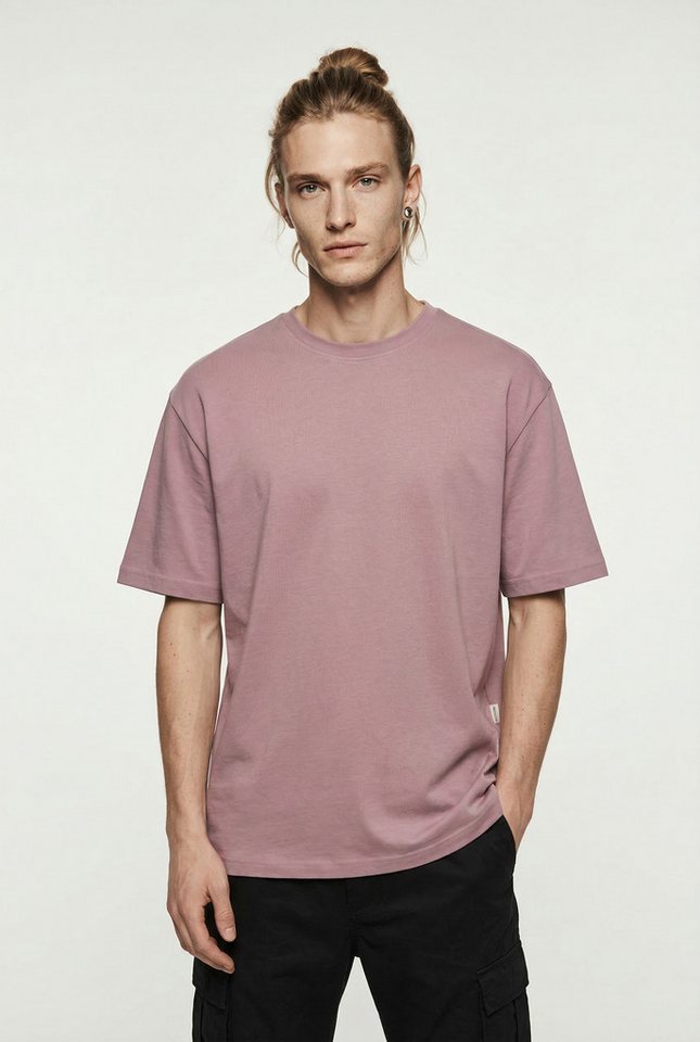 ONLY & SONS Rundhalsshirt ONSFRED RLX SS TEE Baumwolle, relaxed fit – Bild 2 von 5