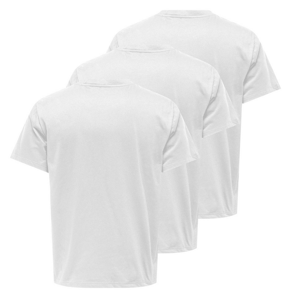 ONLY & SONS Rundhalsshirt ONSJEFF REG SS TEE 3-PACK OTL (Packung, 3-tlg) – Bild 5 von 5