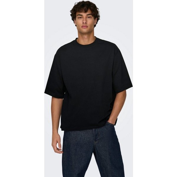 ONLY & SONS Rundhalsshirt ONSMILLENIUM OVZ SS TEE NOOS