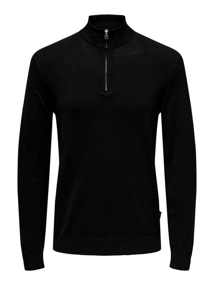 ONLY & SONS Strickpullover ONSWYLER LIFE REG 14 HALF ZIP KNIT NOOS – Bild 5 von 5