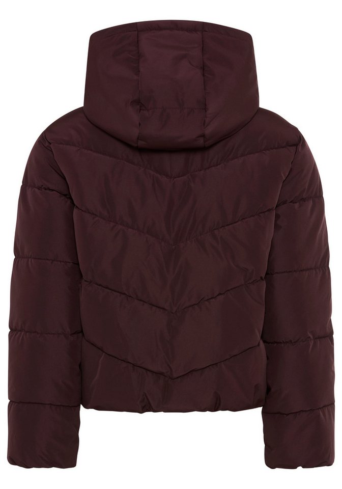 ONLY Steppjacke ONLCLARISA PUFFER HOOD JACKET CS OTW Kunstfaser, Steppware, Kapuze, elastische Bündchen – Bild 5 von 5