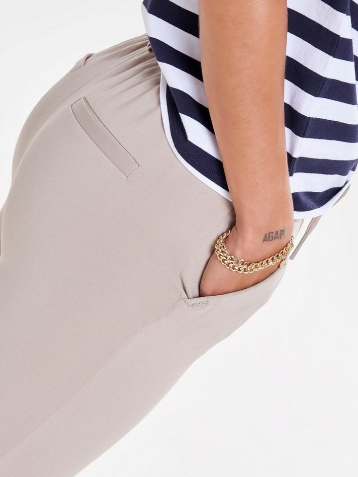 ONLY Stretch-Hose OnlPoptrash Einfarbige Sweathose Stoffhose Jogginghose – Bild 5 von 5