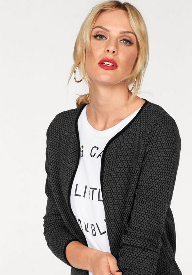 ONLY Strickjacke Diamond (1-tlg) Plain/ohne Details – Bild 5 von 5
