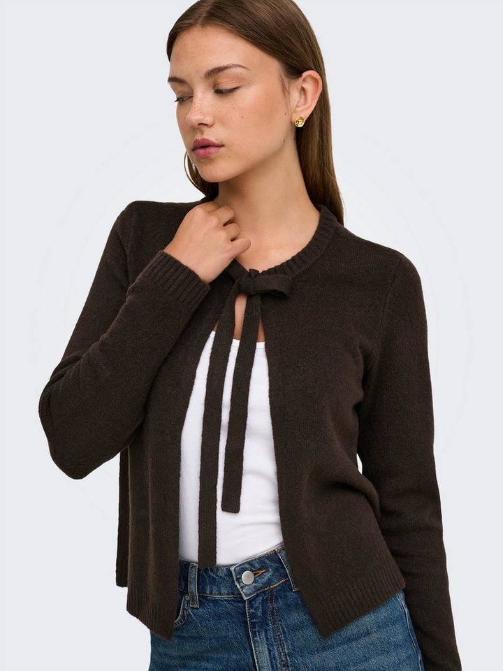 ONLY Strickjacke ONLJESSIE LS ONE STRING CARDIGA KNT – Bild 4 von 5