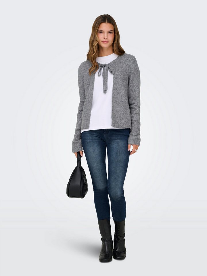 ONLY Strickjacke ONLJESSIE LS ONE STRING CARDIGA KNT – Bild 4 von 5