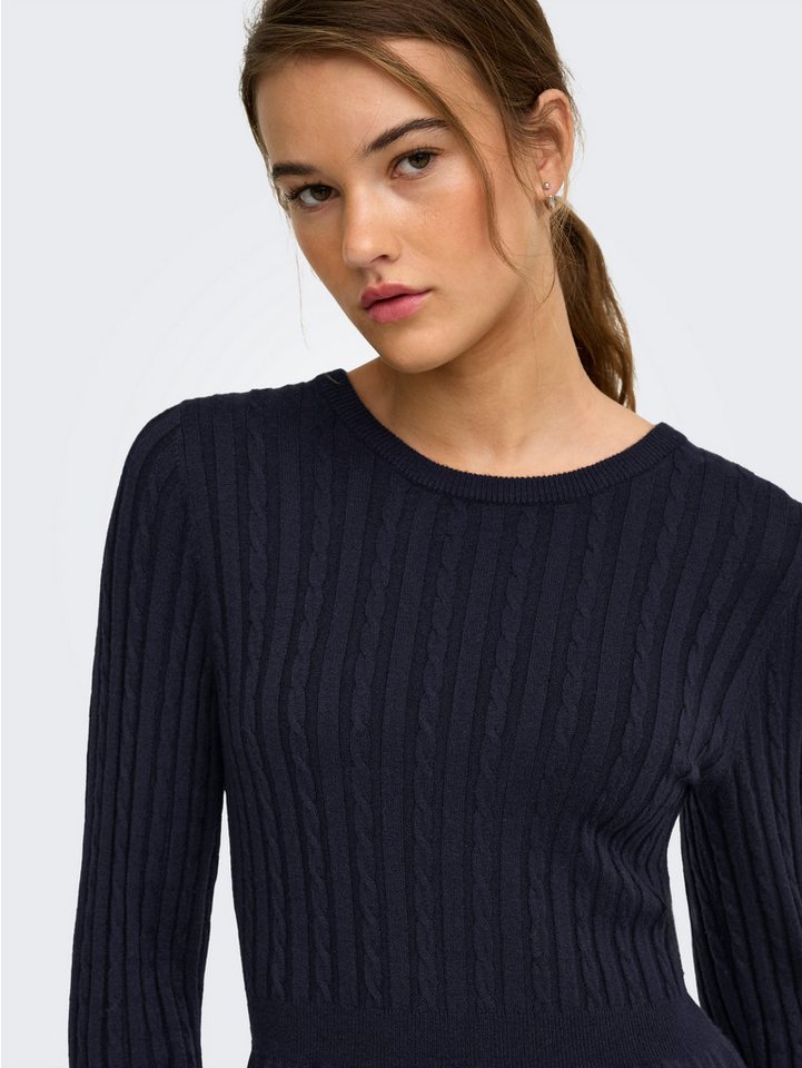 ONLY Strickkleid ONLFIA LS CABLE DRESS KNT Viskosemischung, regular fit – Bild 2 von 5
