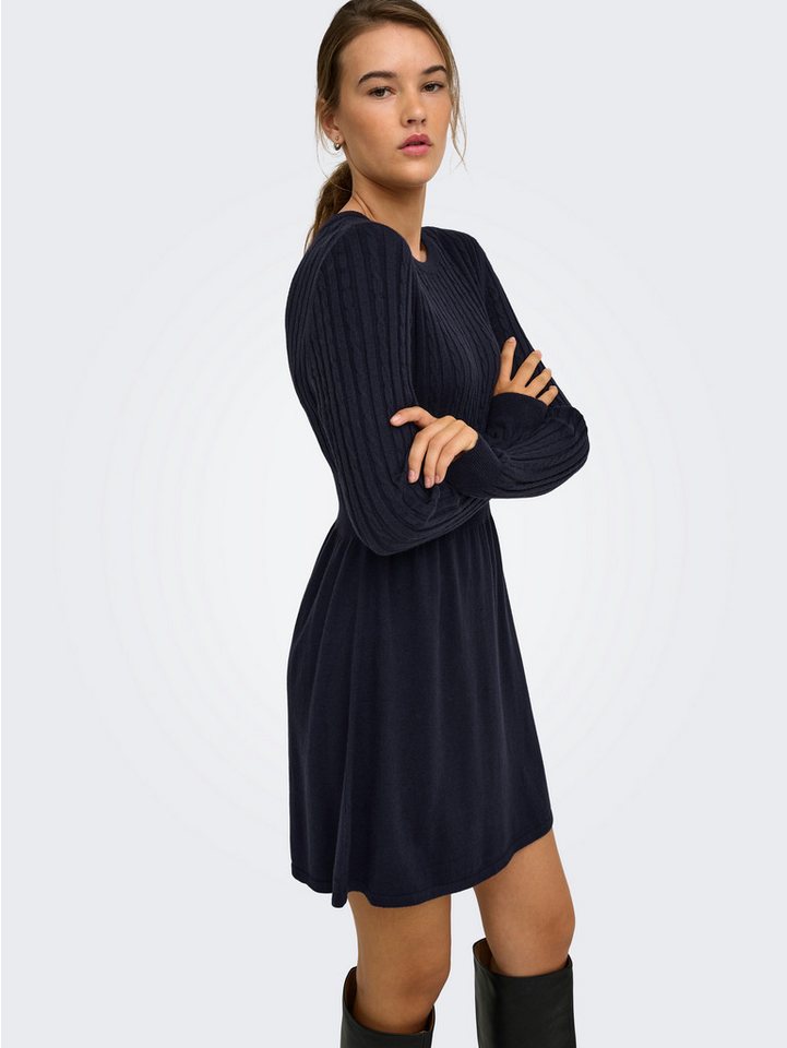 ONLY Strickkleid ONLFIA LS CABLE DRESS KNT Viskosemischung, regular fit – Bild 3 von 5