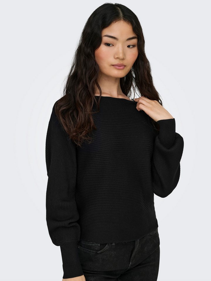 ONLY Strickpullover ONLADALINE L/S SHORT PULLO KNT NOOS Viskosemischung, regular fit – Bild 3 von 5