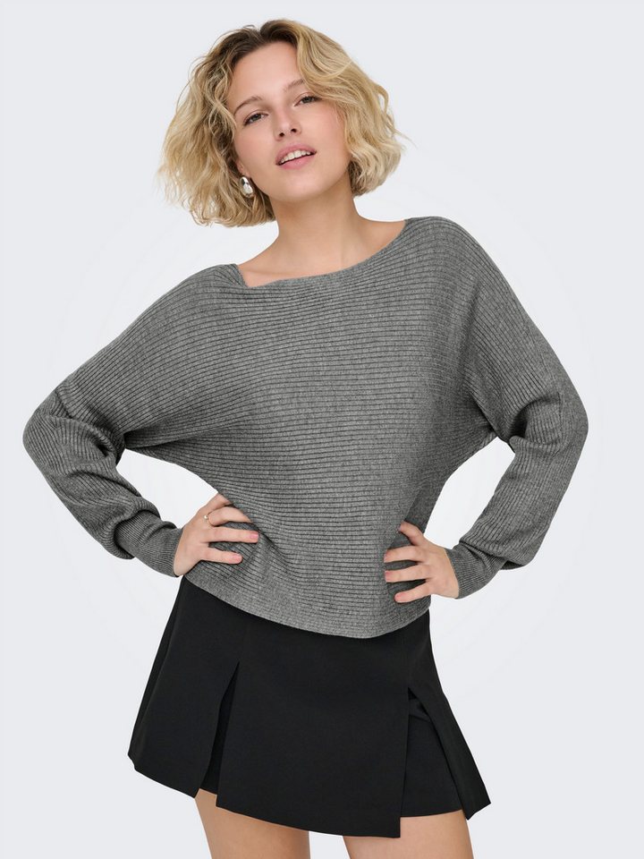 ONLY Strickpullover ONLADALINE L/S SHORT PULLO KNT NOOS Viskosemischung, regular fit – Bild 4 von 5