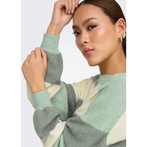 ONLY Strickpullover ONLATIA L/S STRIPE PULLOVER KNT NOOS Viskosemischung, regular fit