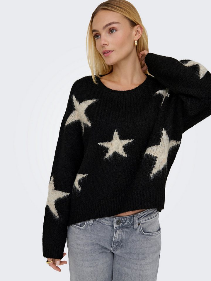 ONLY Strickpullover ONLAZU LS STAR O-NECK KNT – Bild 2 von 5