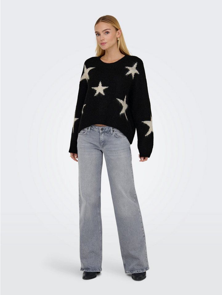 ONLY Strickpullover ONLAZU LS STAR O-NECK KNT – Bild 4 von 5