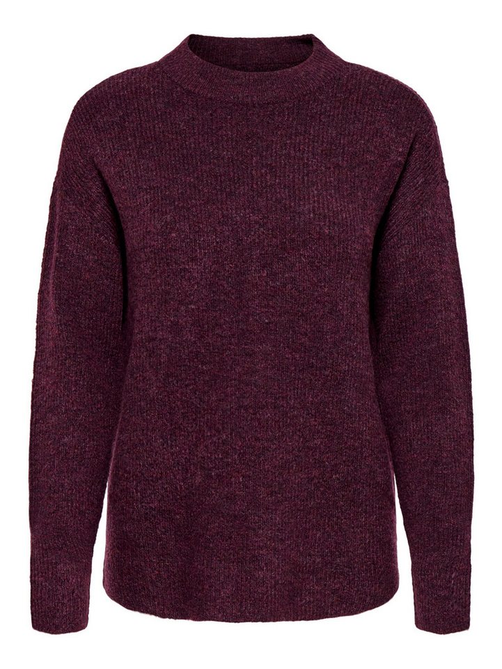 ONLY Strickpullover ONLCAMILLA O-NECK L/S PULLOVER KNT Materialmix, regular fit – Bild 5 von 5