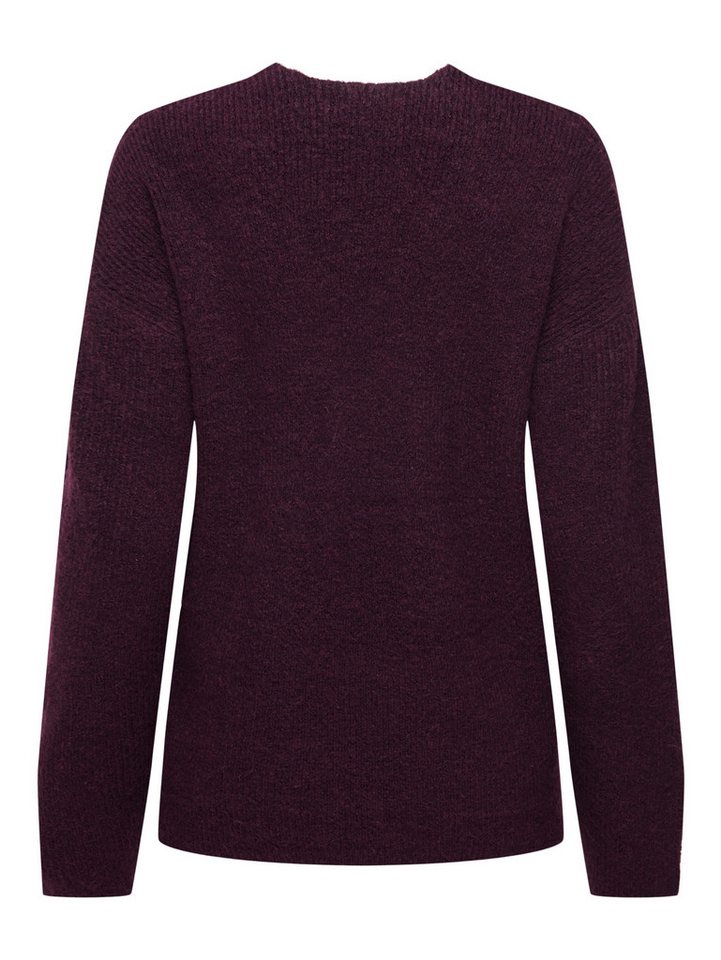 ONLY Strickpullover ONLCAMILLA V-NECK L/S PULLOVER KNT NOOS Materialmix, regular fit – Bild 3 von 4