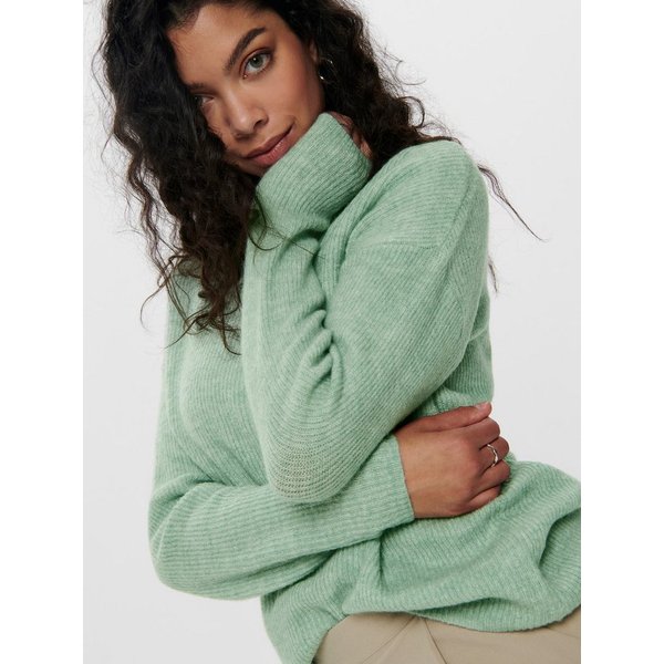 ONLY Strickpullover ONLCAMILLA V-NECK L/S PULLOVER KNT NOOS Materialmix, regular fit