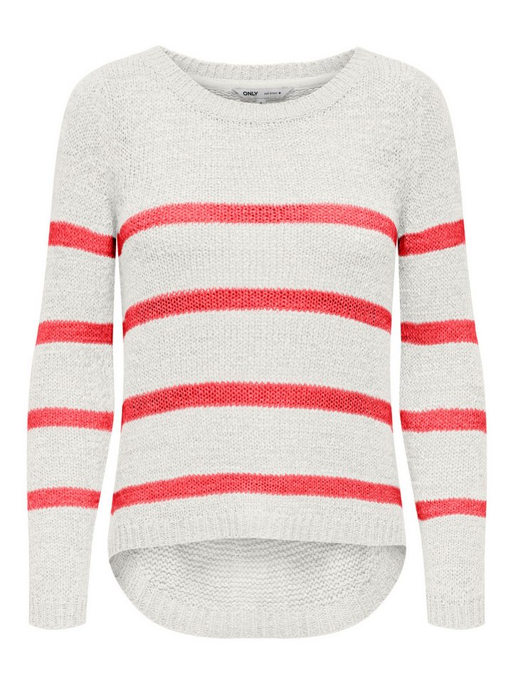 ONLY Strickpullover ONLGEENA XO L/S PULLOVER KNT NOOS Materialmix, regular fit – Bild 2 von 4