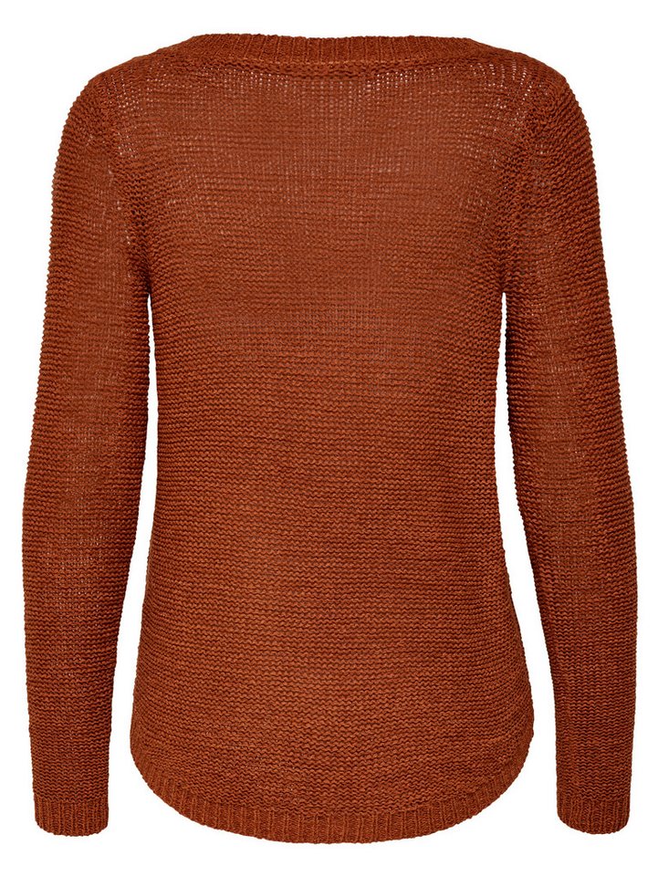 ONLY Strickpullover ONLGEENA XO L/S PULLOVER KNT NOOS Materialmix, regular fit – Bild 4 von 5