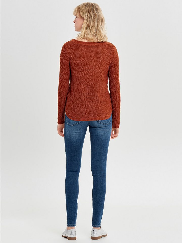 ONLY Strickpullover ONLGEENA XO L/S PULLOVER KNT NOOS Materialmix, regular fit – Bild 5 von 5