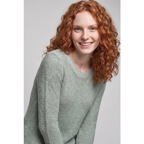 ONLY Strickpullover ONLGEENA XO L/S PULLOVER KNT NOOS Materialmix, regular fit