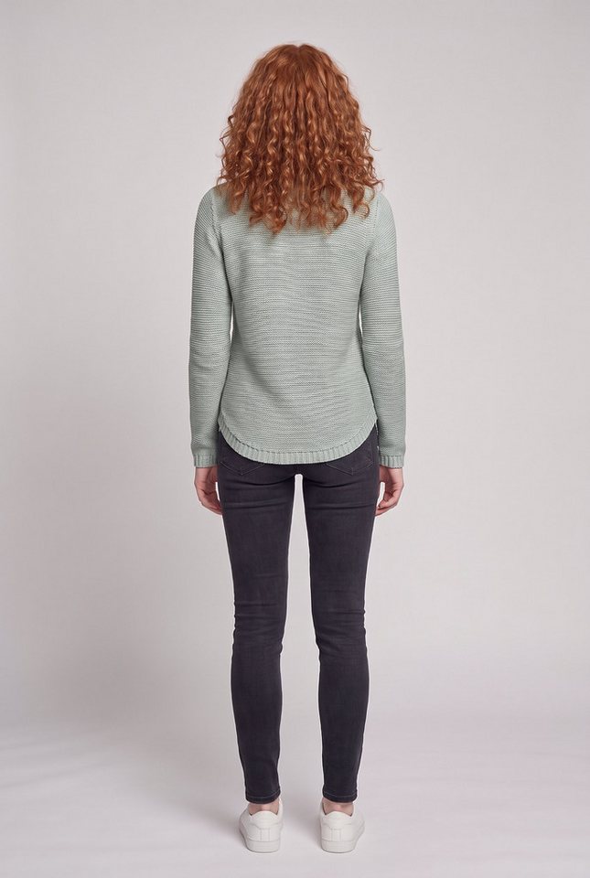 ONLY Strickpullover ONLGEENA XO L/S PULLOVER KNT NOOS Materialmix, regular fit – Bild 5 von 5