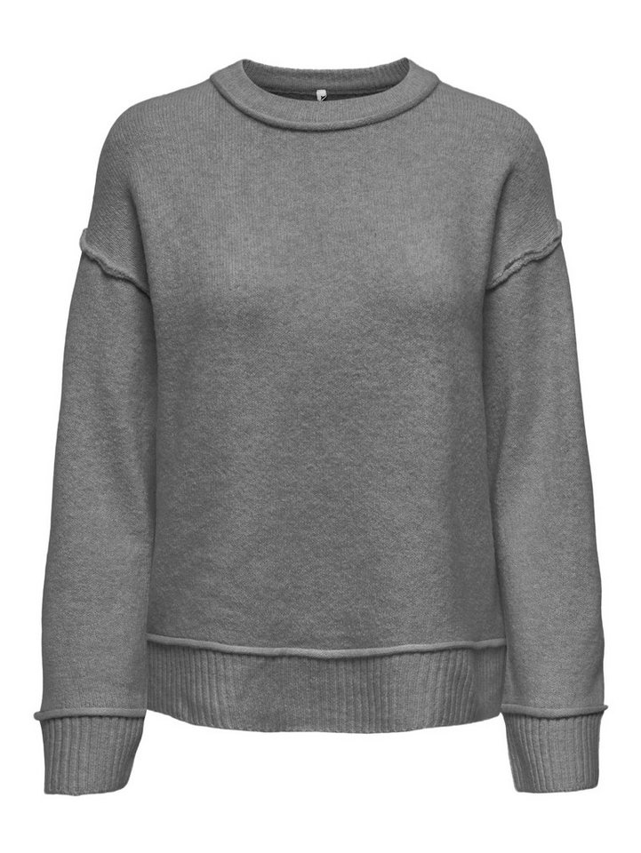 ONLY Strickpullover ONLHAZEL LS DETAIL O-NECK BF KNT – Bild 2 von 4